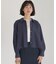 【WEB限定】フィブリルシャーティング  クロップドブラウス