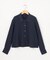 【WEB限定】フィブリルシャーティング  クロップドブラウス