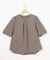 【WEB限定】フィブリルシャーティング パワショルダーブラウス
