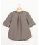 【WEB限定】フィブリルシャーティング パワショルダーブラウス