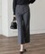 ハンサムツイル フレアパンツ
