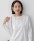 【WEB限定】トロンプルイユ パールネックレス 長袖Ｔシャツ