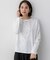 【WEB限定】トロンプルイユ パールネックレス 長袖Ｔシャツ