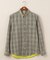 ダブルガーゼチェックシャツ / ボタンダウン