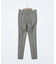 【TREATMENT WOOL】ストレッチハウンドトゥース スラックス