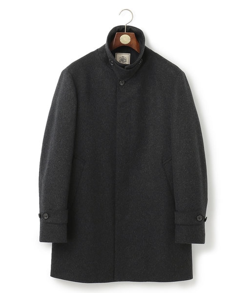 ウールカシミヤビーバーステンカラーコート｜ジェイ・プレスの