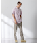 【PEPPIN MERINO COMFORT】ジオメトリックドビー スラックス