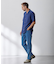 【HYBRID LINEN】オープンカラーシャツ