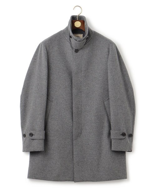 定番】ウールカシミヤビーバーステンカラーコート｜ジェイ・プレスの