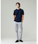 汗ばむ夏の最適解Tシャツ【UVカット / 接触冷感 】【J.PRESS PREMIUM JERSEY】無地コットン Tシャツ