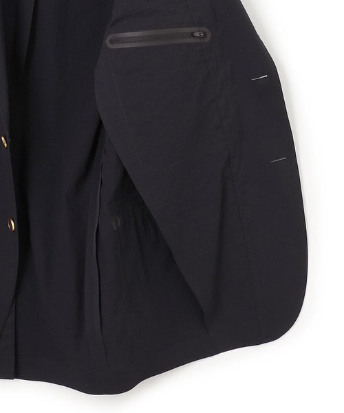 未使用級 24SS L ナイロンハイパワーストレッチブレザー ブラック KING SIZE】【MECHANICAL】【ウォッシャブル可】ナイロンハイ