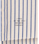 【KING SIZE】【クールマックス】サッカー マルチストライプ バンドカラーシャツ