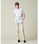 【HYBRID LINEN】オープンカラーシャツ