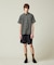 【HYBRID LINEN】 バンドカラーシャツ