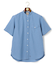【HYBRID LINEN】 バンドカラーシャツ