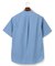 【HYBRID LINEN】 バンドカラーシャツ