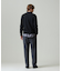 【ストレッチ性 / イージーケア】【FLEX YARN】クルーネックニット