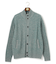 【Cash Lamb’s Wool】ハイネックケーブルカーディガンニット