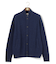 【Cash Lamb’s Wool】ハイネックケーブルカーディガンニット