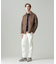 【WEB限定カラー有】カシミアWフェイス 3パッチ カバーオール