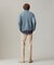 【KING SIZE】【Cash Lamb’s Wool】ハイネックケーブルカーディガンニット