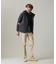 【KING SIZE】【Cash Lamb’s Wool】ハイネックケーブルカーディガンニット