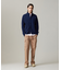 【KING SIZE】【Cash Lamb’s Wool】ハイネックケーブルカーディガンニット