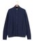 【KING SIZE】【Cash Lamb’s Wool】ハイネックケーブルカーディガンニット