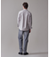 【IVY COLLECTION】【KING SIZE】バックブル ロンストクレイジーパターン バンドカラーシャツ