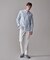 【IVY COLLECTION】【KING SIZE】バックブル ロンストクレイジーパターン バンドカラーシャツ