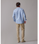 【IVY COLLECTION】【KING SIZE】バックブル オックスガーメントダイ シャツ