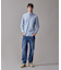 【KANEMASA JERSEY】【きちんと見え、快適な着心地】ストライプジャージ ボタンダウンシャツ / JAPAN MADE
