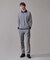 【Peppin Merino Comfort】【ウォッシャブル可 / 折り目加工】バーズアイ スラックス / ノータック