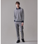 【Peppin Merino Comfort】【ウォッシャブル可 / 折り目加工】バーズアイ スラックス / ノータック