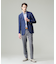 【Peppin Merino Comfort】【ウォッシャブル可 / 折り目加工】バーズアイ スラックス / ノータック