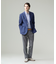 【Peppin Merino Comfort】【ウォッシャブル可 / 折り目加工】バーズアイ スラックス / ノータック