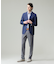 【Peppin Merino Comfort】【ウォッシャブル可 / 折り目加工】バーズアイ スラックス / ノータック