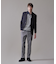 【Peppin Merino Comfort】【ウォッシャブル可 / 折り目加工】バーズアイ スラックス / ノータック