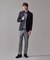 【Peppin Merino Comfort】【ウォッシャブル可 / 折り目加工】バーズアイ スラックス / ノータック