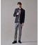 【Peppin Merino Comfort】【ウォッシャブル可 / 折り目加工】バーズアイ スラックス / ノータック
