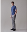 【Peppin Merino Comfort】【ウォッシャブル可 / 折り目加工】バーズアイ スラックス / ノータック