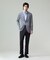 【Peppin Merino Comfort】【ウォッシャブル可 / 折り目加工】バーズアイ スラックス / ノータック