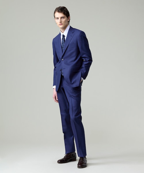 WEB・一部店舗限定】ブルーシェードストライプ スーツ｜ジェイ