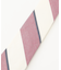 【LINEN MIX COLLECTION】 レジメンタル ネクタイ