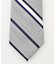 【LINEN MIX COLLECTION】 レジメンタル ネクタイ
