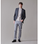 【ストレッチ】シャンブレーストレッチツイル パンツ