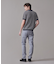 【ストレッチ】シャンブレーストレッチツイル パンツ