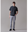 【ストレッチ】シャンブレーストレッチツイル パンツ