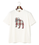 新色登場！【毎シーズン大好評】【UNISEX】ファブリックワッペン バックブルTシャツ