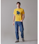 新色登場！【毎シーズン大好評】【UNISEX】ファブリックワッペン バックブルTシャツ